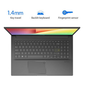 NEW-ASUS VIVO BOOK 15-15.6" Laptop - Black (Intel Core i5-1135G7/512GB SSD/8GB RAM/2GBNvidia/Windows 10) - Image 4