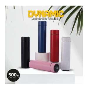 Imported Best Quality Smart Stainless Steel Thermos Water Bottle with Digital LED Temperature Display - 500 ML - Image 3