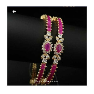 925 Pure Silver Heavy Formal Bangles - Design-1