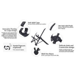 Nexstand K2 Portable and Adjustable Laptop Stand - Image 5