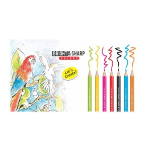 MERCURY BRITO 12 COLOUR PENCILS FULL SIZE - Image 3