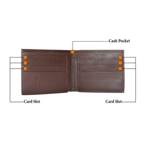 Leather Wallet-Genuine Leather Wallet for Cards-Wallets with Multi Card Pocket for Men-Cowhide Leather Card Holder - Image 11